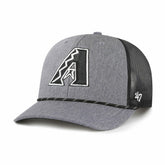 Arizona Diamondbacks '47 Carbon Rope Trucker Adjustable Hat - MLB Hats