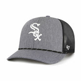 Chicago White Sox '47 Carbon Rope Trucker Adjustable Hat - MLB Hats