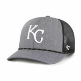 Kansas City Royals '47 Carbon Rope Trucker Adjustable Hat - MLB Hats