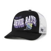 Tampa Bay Rays '47 Meander Foam Trucker Snapback Hat - MLB Hats