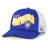 Milwaukee Brewers '47 Meander Foam Trucker Snapback Hat - MLB Hats