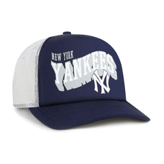 New York Yankees '47 Meander Foam Trucker Snapback Hat - MLB Hats