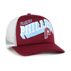 Philadelphia Phillies '47 Meander Foam Trucker Snapback Hat - MLB Hats