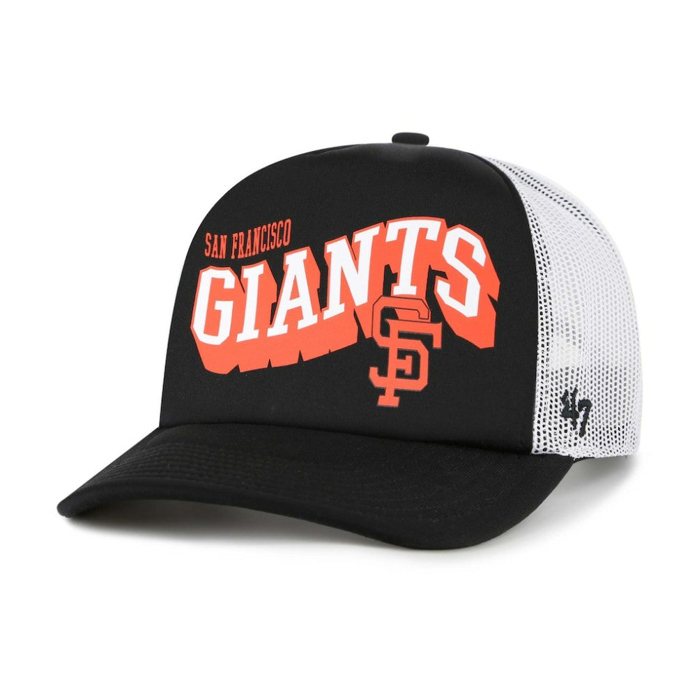 San Francisco Giants '47 Meander Foam Trucker Snapback Hat - MLB Hats
