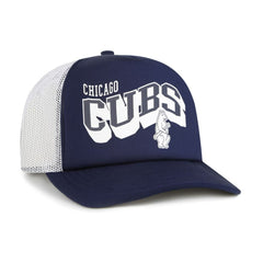 Chicago Cubs '47 Meander Foam Trucker Snapback Hat - MLB Hats