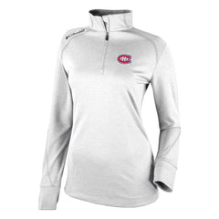 Montreal Canadiens Columbia Women's Omni-Wick Shotgun 2.0 Quarter-Zip Pullover Top - NHL Pullover