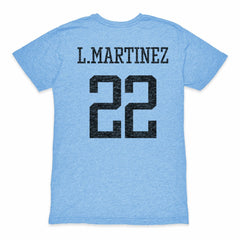Lautaro Martinez Argentina National Team 1863FC Retro Player Tri-Blend T-Shirt