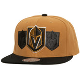 Vegas Golden Knights Mitchell & Ness Soul Triple Up Snapback Hat - NHL Hats