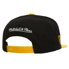 Boston Bruins Mitchell & Ness Soul Triple Up Snapback Hat - NHL Hats
