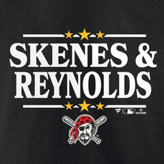 Paul Skenes & Bryan Reynolds Pittsburgh Pirates Election Player T-Shirt - MLB T-shirts