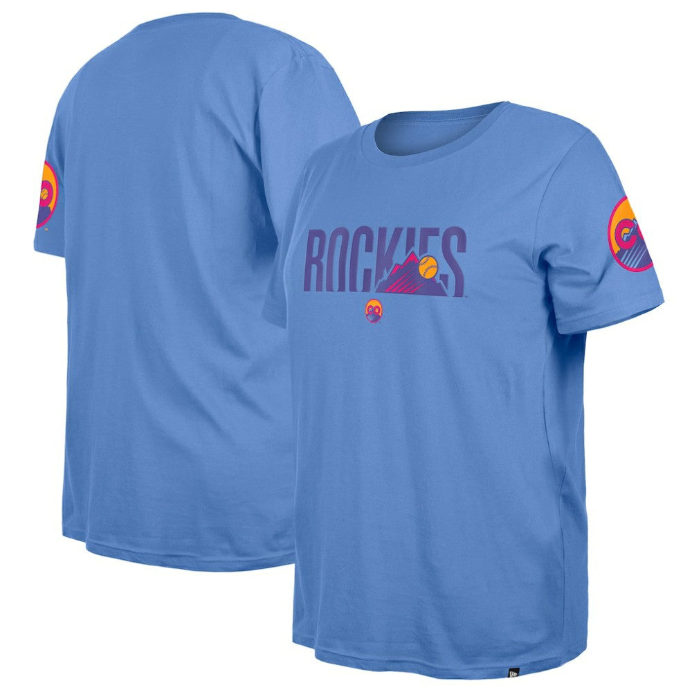 Colorado Rockies New Era Women's 2025 City Connect Plus Size T-Shirt - MLB T-shirts