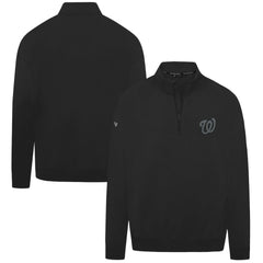 Washington Nationals Levelwear Murray Nightfall Quarter-Zip Top - MLB Tops
