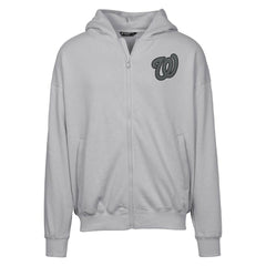 Washington Nationals Levelwear Uphill Abyssal Full-Zip Hoodie - MLB Hoodies