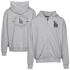 Los Angeles Dodgers Levelwear Uphill Abyssal Full-Zip Hoodie - MLB Hoodies