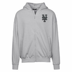 New York Mets Levelwear Uphill Abyssal Full-Zip Hoodie - MLB Hoodies