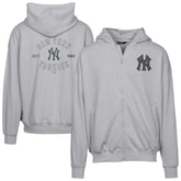 New York Yankees Levelwear Uphill Abyssal Full-Zip Hoodie - MLB Hoodies