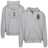 Seattle Mariners Levelwear Uphill Abyssal Full-Zip Hoodie - MLB Hoodies