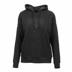 Milwaukee Brewers Levelwear Women's Adorn Darkmoon Pullover Hoodie - MLB Hoodies