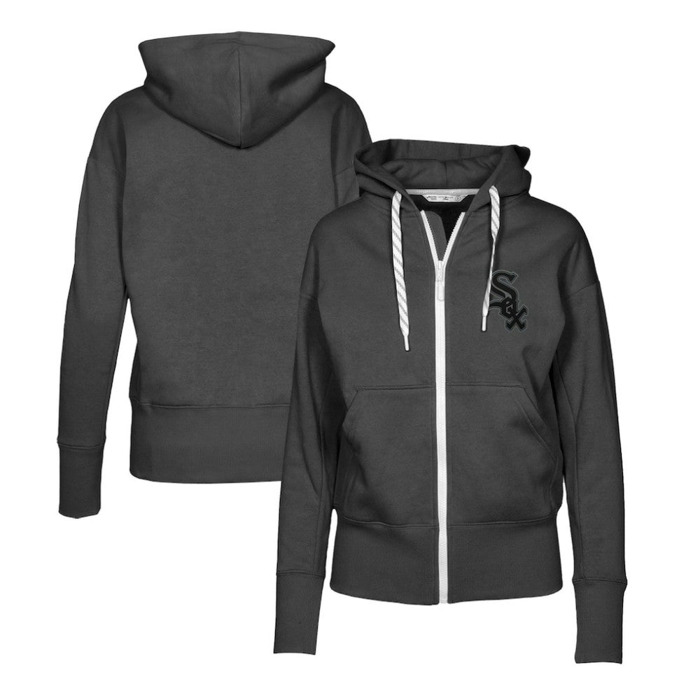 Chicago White Sox Levelwear Women's Gardinia Nightfall Full-Zip Hoodie - MLB Hoodies
