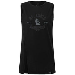 St. Louis Cardinals Levelwear Women's Influx Abyssal Tank Top - MLB Tanks