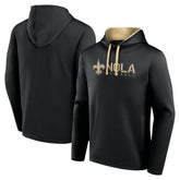 New Orleans Saints Logo Athletic Head Start Pullover Hoodie | NFL New