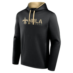 New Orleans Saints Logo Athletic Head Start Pullover Hoodie | NFL New