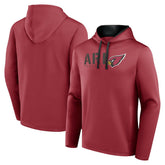 Arizona Cardinals Logo Athletic Head Start Pullover Hoodie | NFL Hot