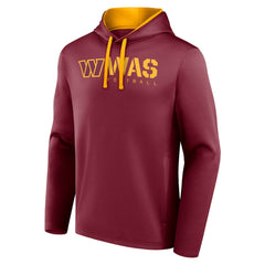 Washington Commanders Logo Athletic Head Start Pullover Hoodie | NFL Hot