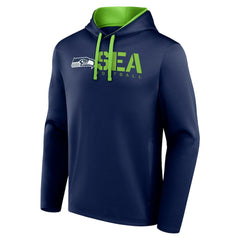 Seattle Seahawks Logo Athletic Head Start Pullover Hoodie | NFL New