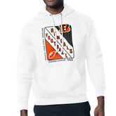 Cincinnati Bengals Starter Shield Logo Pullover Hoodie | NFL Hot
