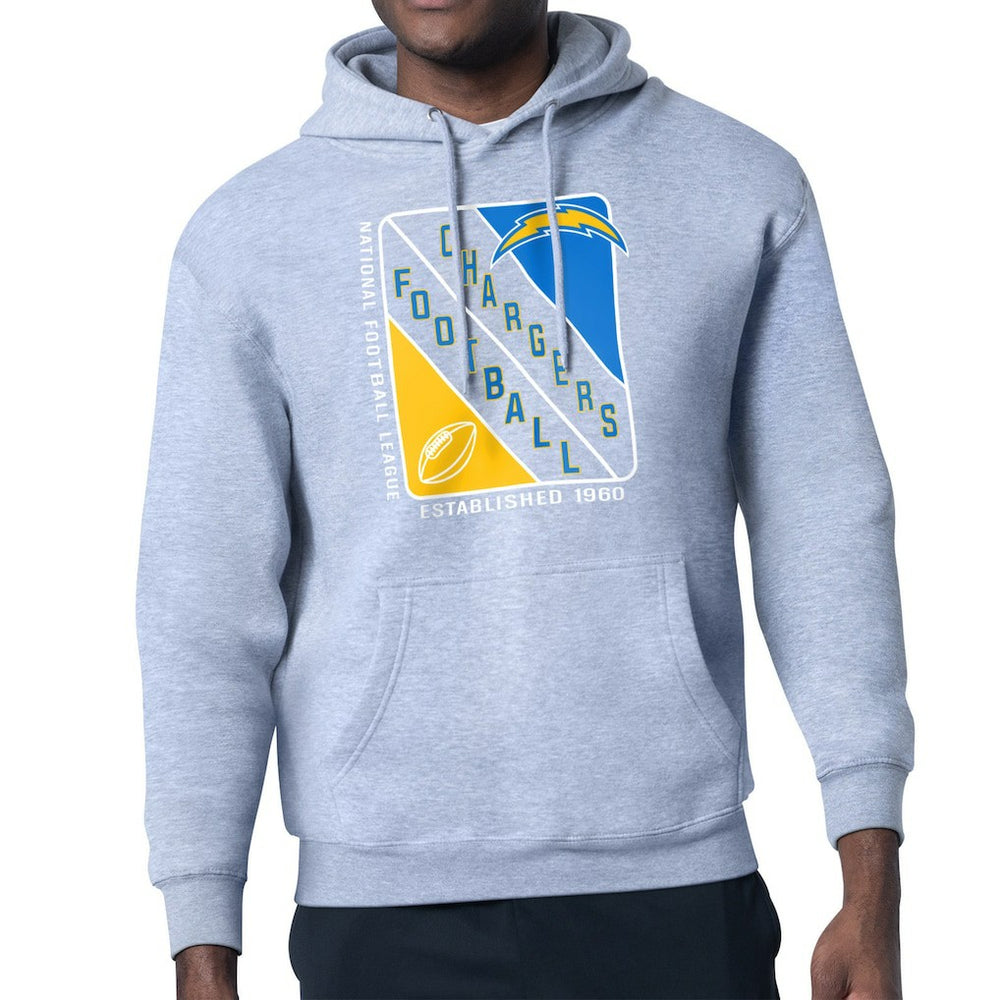 Los Angeles Chargers Starter Shield Logo Pullover Hoodie | NFL Near me
