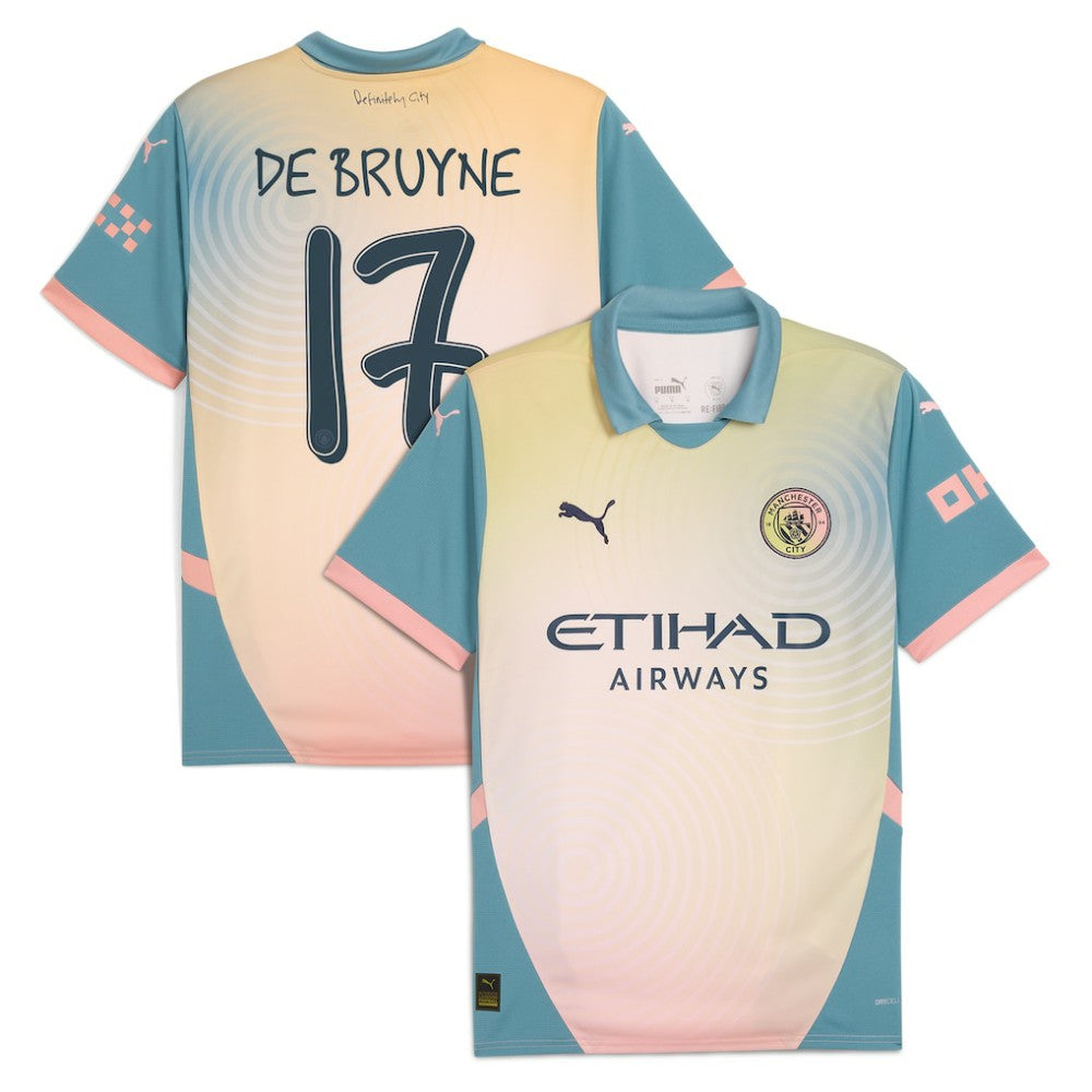 Kevin De Bruyne Manchester City 2024/25 Fourth Replica Player Jersey