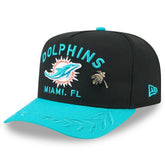 Miami Dolphins 2025 NFL Draft On Stage A-Frame 59FIFTY Fitted Hat | NFL Sale