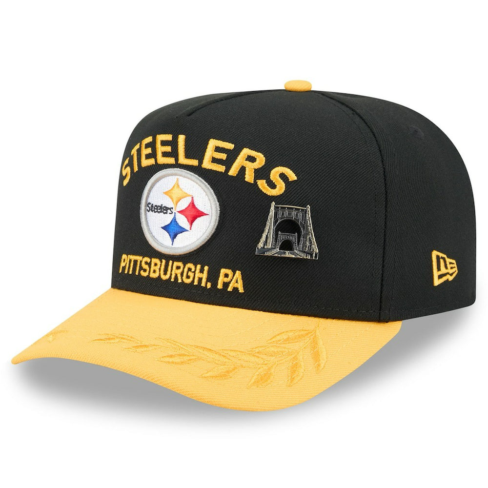 Pittsburgh Steelers 2025 NFL Draft On Stage A-Frame 59FIFTY Fitted Hat | NFL US
