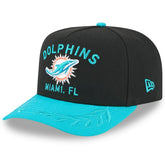 Miami Dolphins Youth 2025 NFL Draft A-Frame 9FIFTY Snapback Hat | NFL US