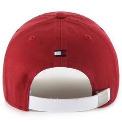 Red/White Miami Heat '47 x Tommy Hilfiger Courtside Cleanup Adjustable Hat | NBA