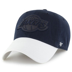 Navy/White Los Angeles Lakers '47 x Tommy Hilfiger Courtside Cleanup Adjustable Hat | NBA