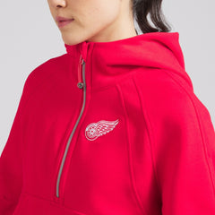 Detroit Red Wings lululemon Women's Scuba Oversized Half-Zip Hoodie - NHL Hoodies