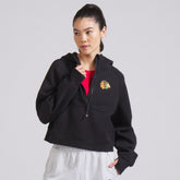 Chicago Blackhawks lululemon Women's Scuba Oversized Half-Zip Hoodie - NHL Hoodies