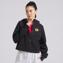 Chicago Blackhawks lululemon Women's Scuba Oversized Half-Zip Hoodie - NHL Hoodies