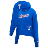 Texas Rangers Pro Standard Women's Game Day Classics Crewneck Pullover Sweatshirt - MLB Pullover