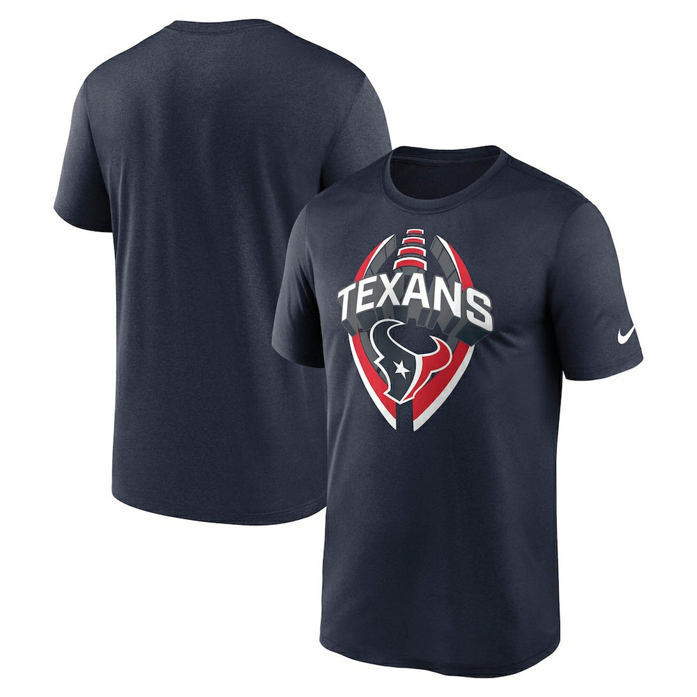 Houston Texans Big & Tall Primetime Legend Icon Performance T-Shirt | NFL Discount