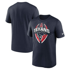 Houston Texans Big & Tall Primetime Legend Icon Performance T-Shirt | NFL Discount