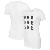 St. Louis Cardinals Tiny Turnip Women's Logo Grid T-Shirt - MLB T-shirts
