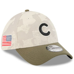 Chicago Cubs New Era 2025 Armed Forces Day 39THIRTY Flex Hat - MLB Hats