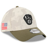 Milwaukee Brewers New Era 2025 Armed Forces Day 39THIRTY Flex Hat - MLB Hats