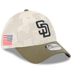 San Diego Padres New Era 2025 Armed Forces Day 39THIRTY Flex Hat - MLB Hats