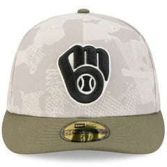 Milwaukee Brewers New Era 2025 Armed Forces Day 59FIFTY Fitted Hat - MLB Hats