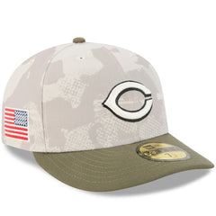 Cincinnati Reds New Era 2025 Armed Forces Day 59FIFTY Fitted Hat - MLB Hats