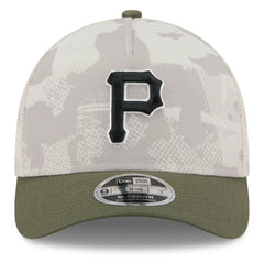 Pittsburgh Pirates New Era 2025 Armed Forces Day 9FORTY M-Crown A-Frame Adjustable Hat - MLB Hats